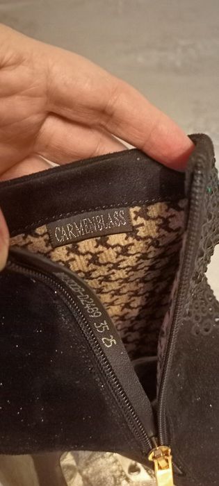 Ботильоны жамшевый, вечерный