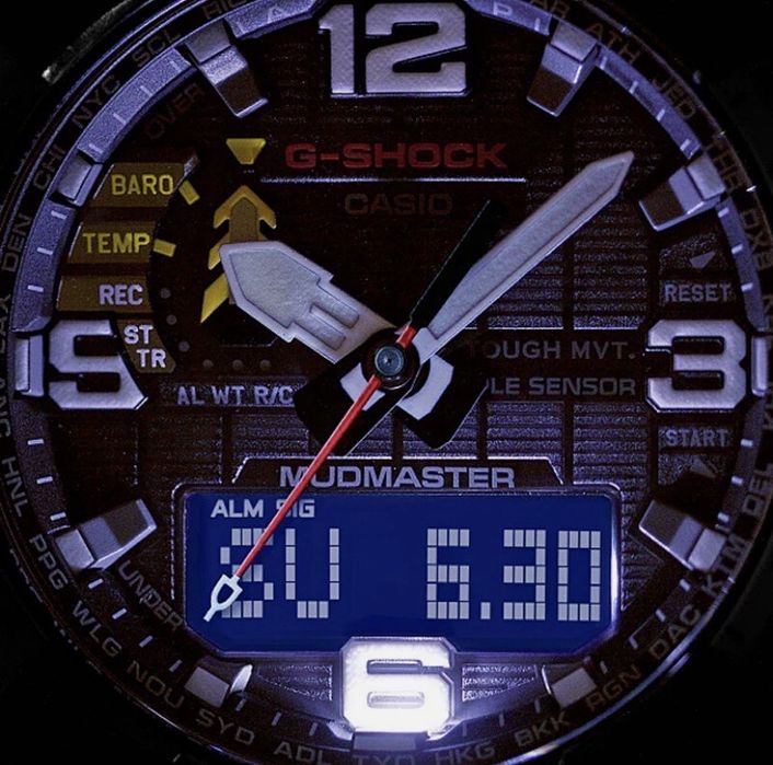 Casio G-SHOCK GWG-2000-1A3JF CARBON MUDMASTER Radio Tough Solar