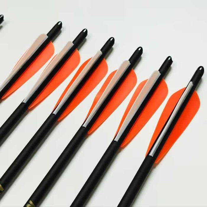 Sageti arbaleta din carbon,de 20 si 22 inch(51 si 56 cm),cu varf