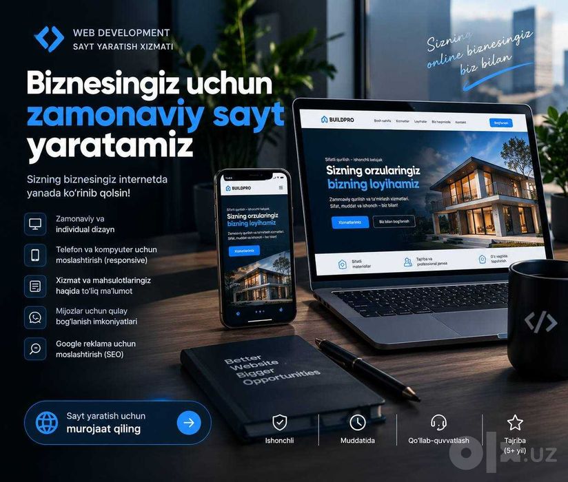 Google ads REKLAMA va SAYT Yaratish Xizmatlari