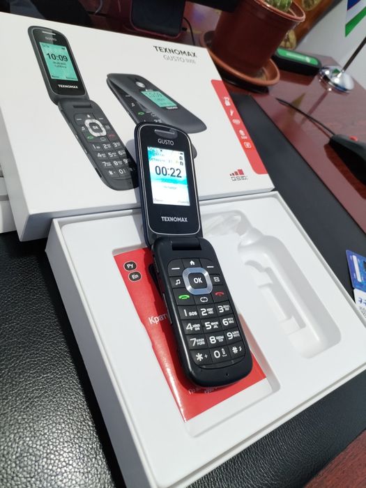 Texnomax Gusto DUOS 2ta simkarta, bitta fleshka zvonok zapis fonarik c