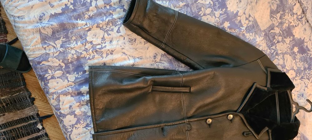 Мужская дубленка