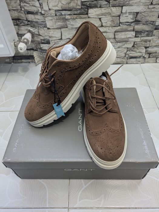 Pantofi Gant piele intoarsa