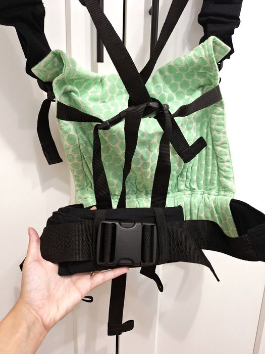 Marsupiu SSC ergonomic Luna Una Nereida Verde