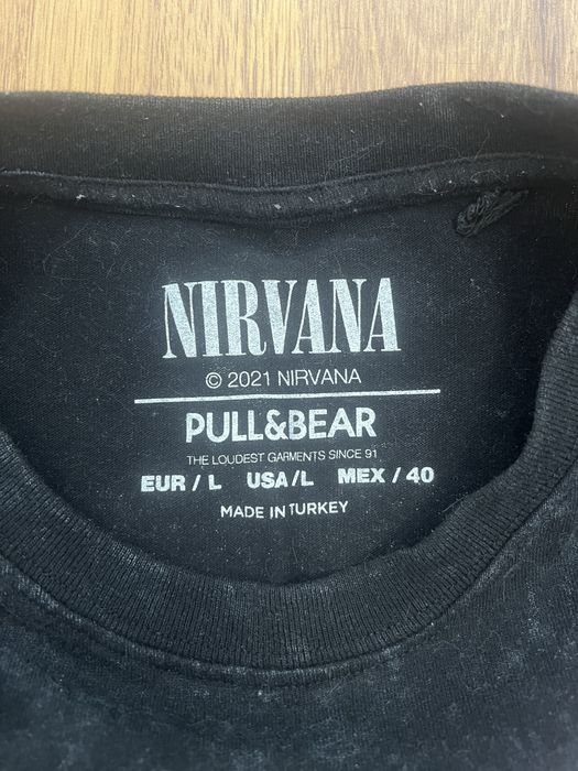 Футболки Pull&Bear - Nirvana, Kiss, Rolling Stonse