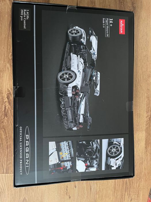 Чисто нова Rastar Кола Pagani Hyara BC за сглобяване R/C 1:8