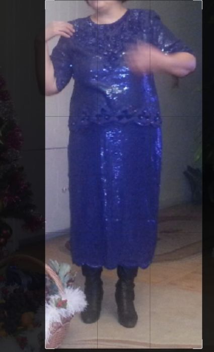 Вечернее платье за пять тыс.тг.