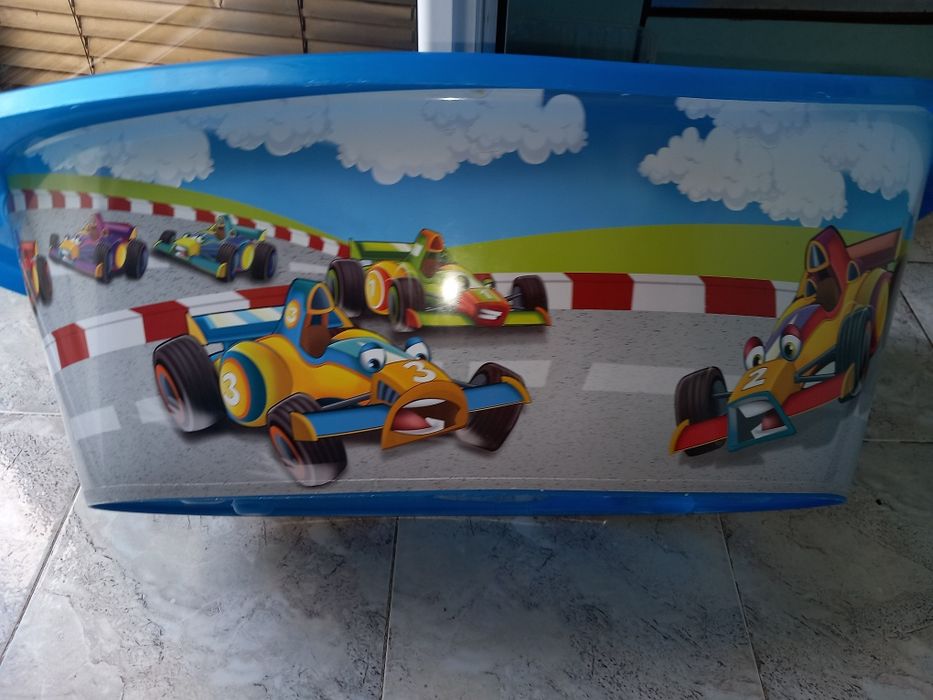 Бебешко корито за момченце със стойка за къпане