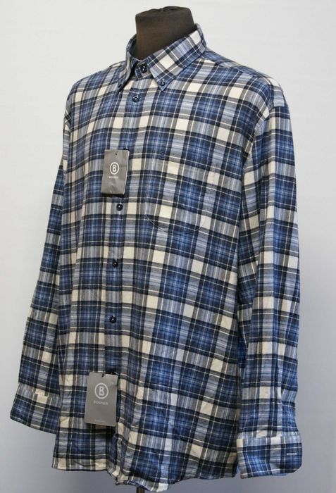 Camasa BOGNER carouri marimea 45