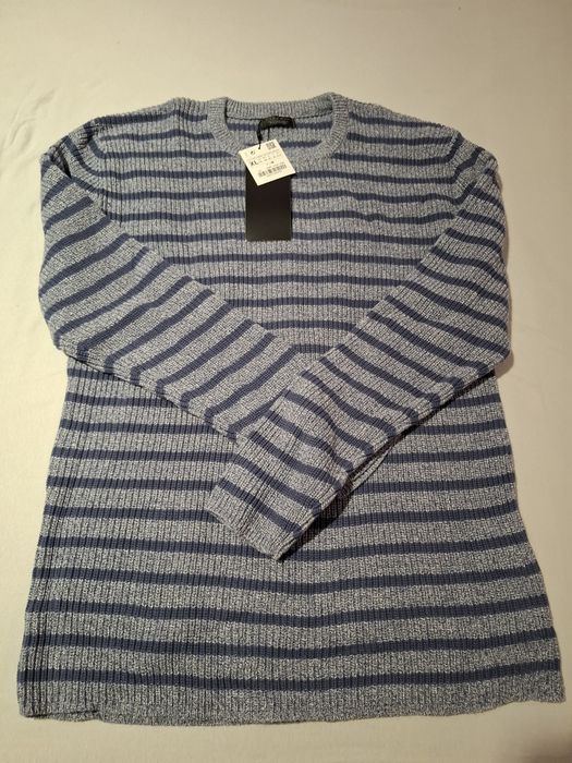 Плетен мъжки пуловер модел ЗАРА