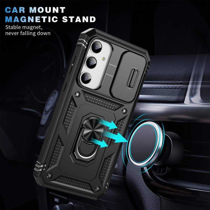 Husa antisoc + Folie SAMSUNG Galaxy A56 A53 A54 A55 A36 5G S21 FE S24