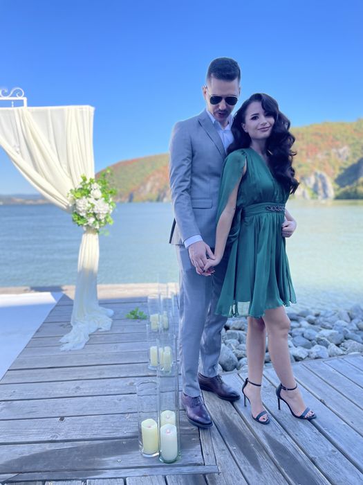 Rochie voal-purtată o singură dată
