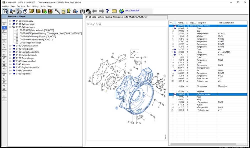 SSD 256Gb Scania SDP-3 v2.67.1 & XCOM v2.54 & Multi v05.2025 & BNS