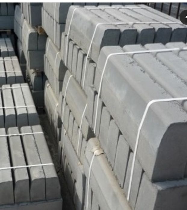 Бордюры. Накрывочн .элемент на колонну