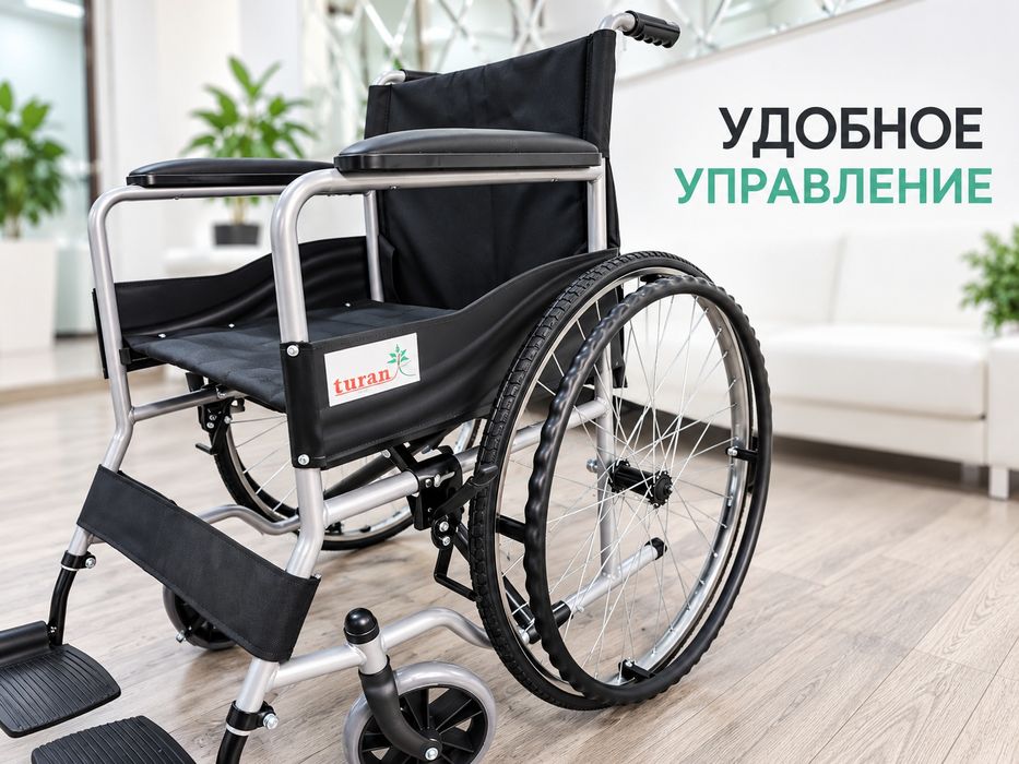 Қауіпсіздік белдігі бар жиналмалы мүгедектер арбасы