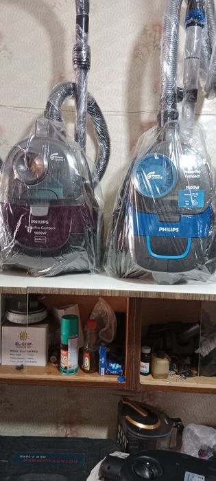 Пылесосы в полном рабочем камплекте