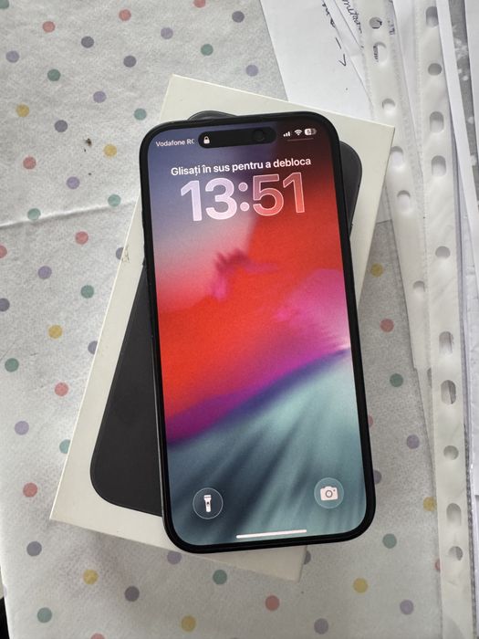 Iphone 16 black/100% baterie/garantie