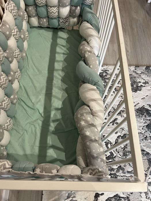 Бебешка кошара с матрак и обиколници