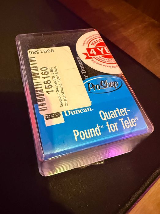 Doză Seymour Duncan STL-3 BK Quarter Pound Telecaster, nouă in cutie