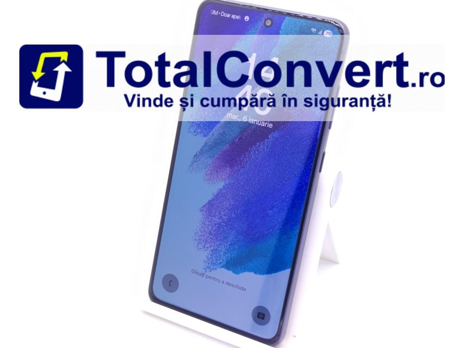 Samsung S21 FE 5G 128GB Black 6GB Dual SIM, Garantie 24 luni | #D89924