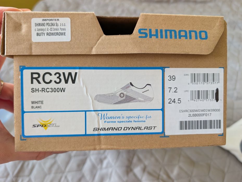 НОВИ! Обувки за колело Shimano с блокове за педали - 90€