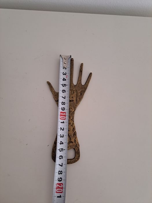 Месингови пепелник и отварачка