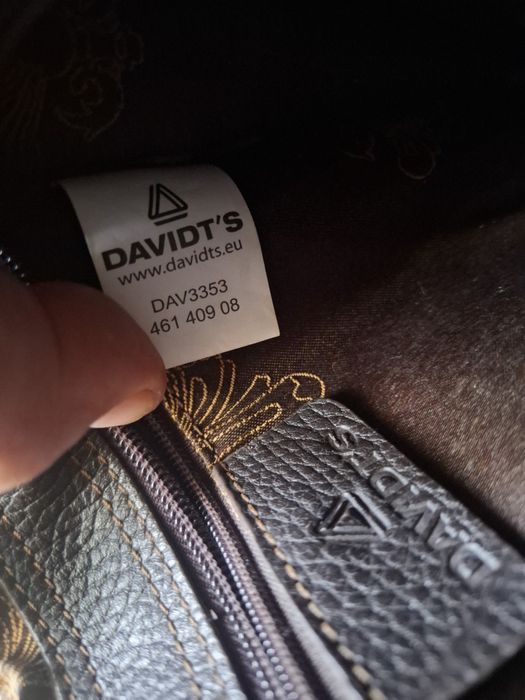 Geanta borseta  din piele DAVIDT'S