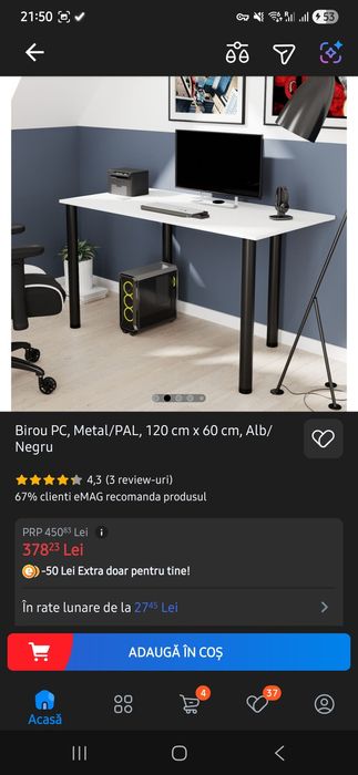 AMD 3950X + 32GB RAM + SSD 750 GB + monitor 27 INCH , scaun gaming etc