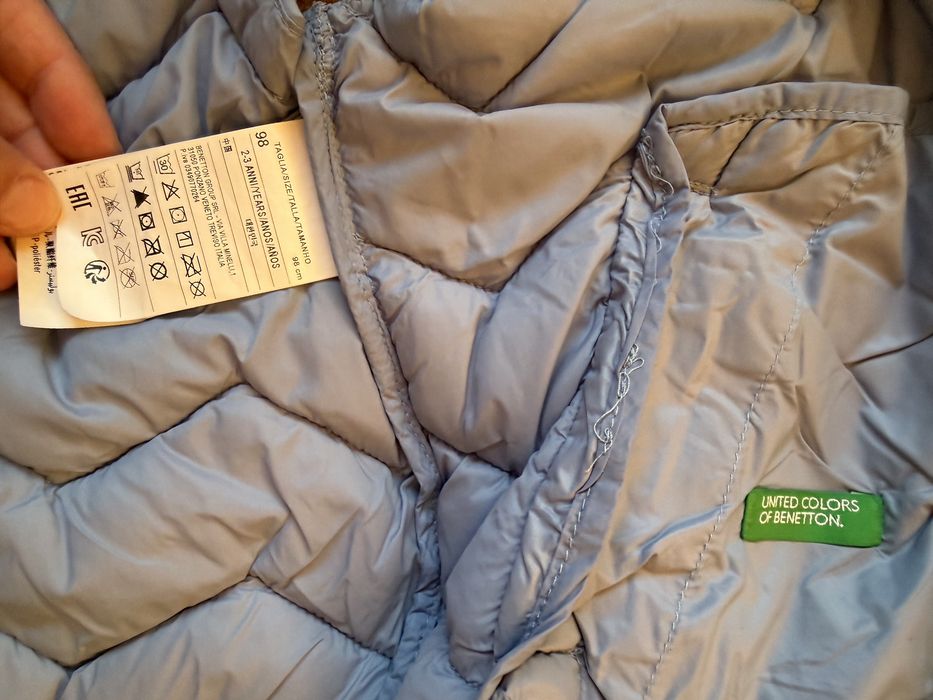 Детски елек с качулка Benetton  2-3г