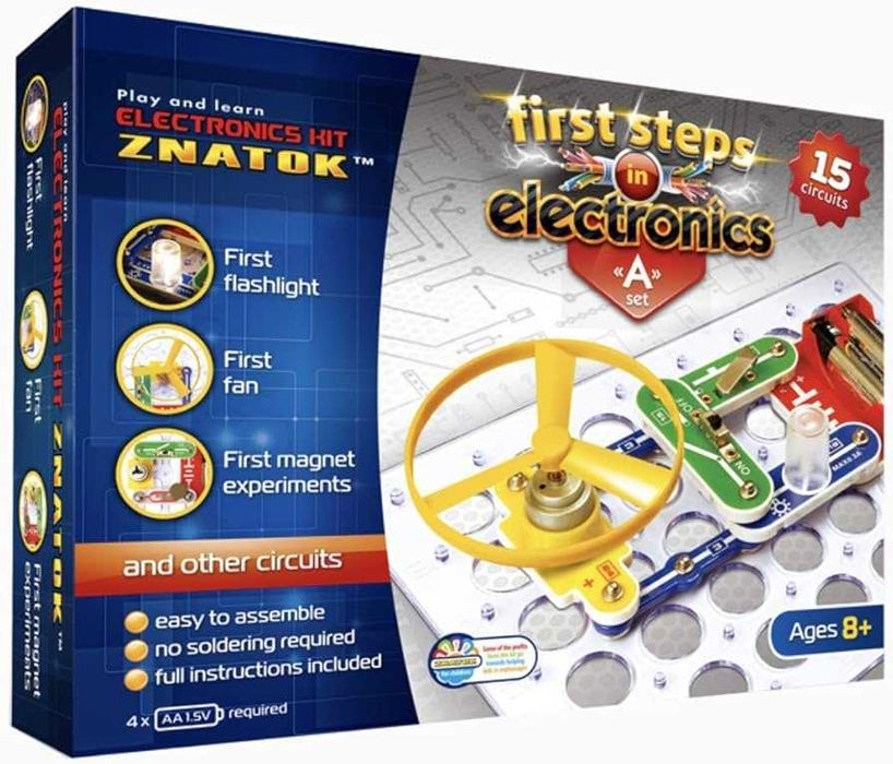 Конструктор Знаток. Лучший подарок для детей 7–14 лет. Znatok