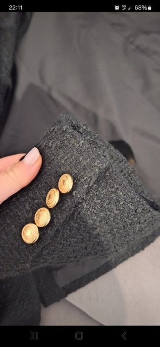 Sacou negru  H&M