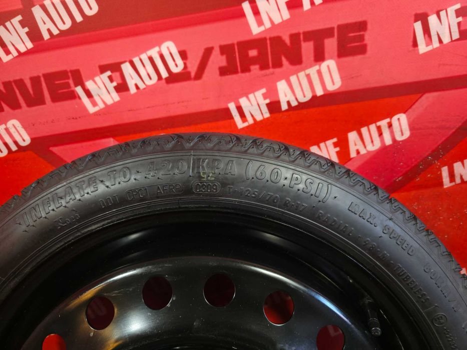 KIT Roata Rezerva SLIM 5x120 17'' OEM Opel Insignia NOUA + KIT COMPLET