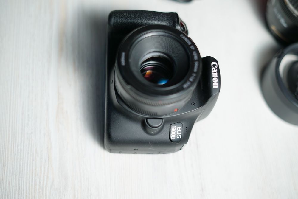 Canon eos 1300d и обьектив 50mm f1.8