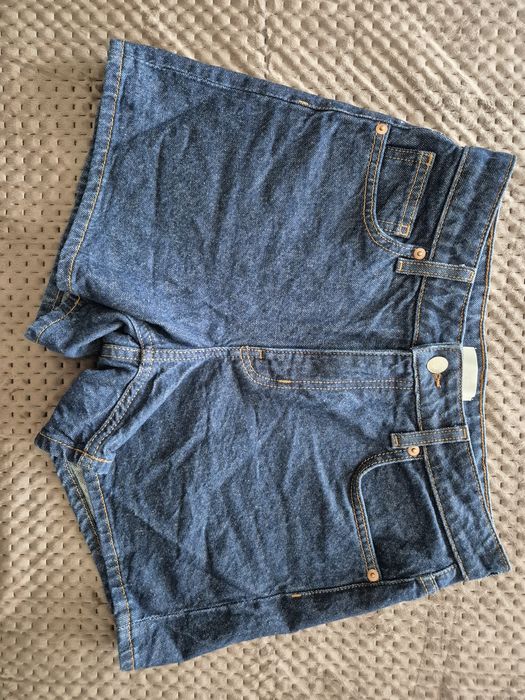 ZARA H&M къси дънкови панталонки размер 38/М