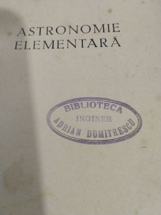 G. Petrescu, „Astronomie elementară”.