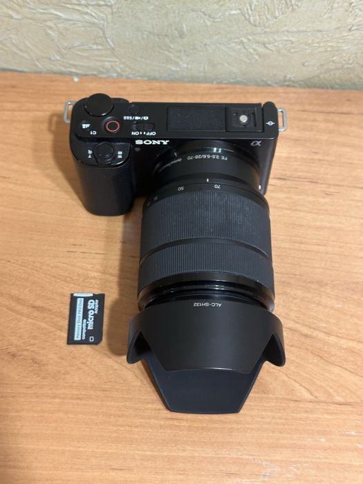 Sony zv-e10 с обективом