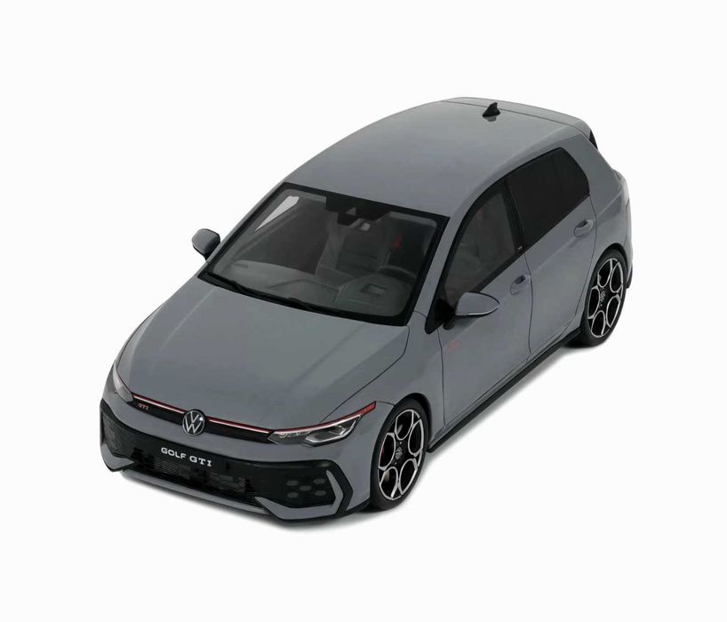 Machetă Volkswagen Golf GTI VIII Moonstone Grey 2024 1:18 Otto Models