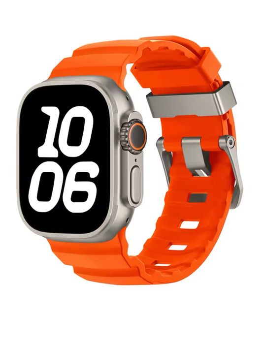 Curea Soft Silicon Lata Compatibila Ceas Apple Watch Husa Folie