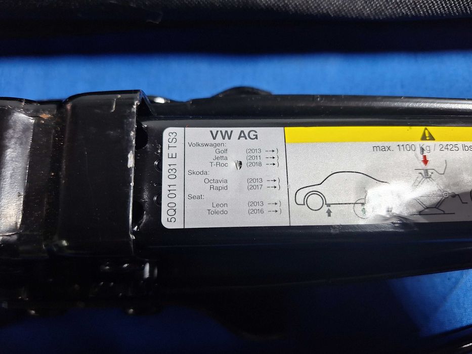 KIT CRIC OEM VW GOLF JETTA T-Cross Skoda Octavia Rapid Seat LEON