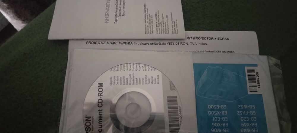 Videoproiector Epson