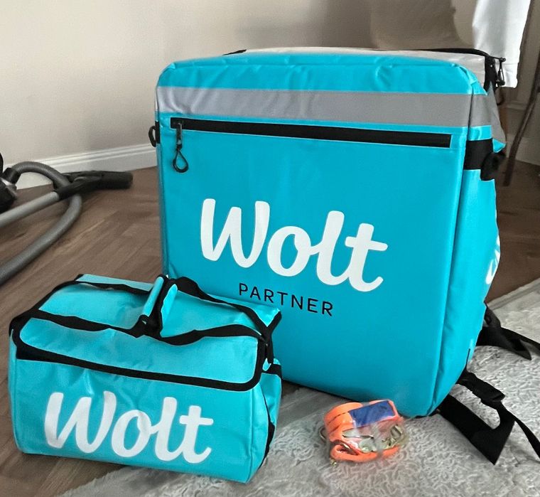 Новая болшая сумка Wolt
