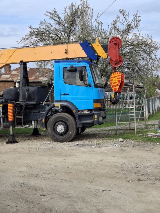 Vând automacara hidrom 18 tone. Mercedes  Atego
