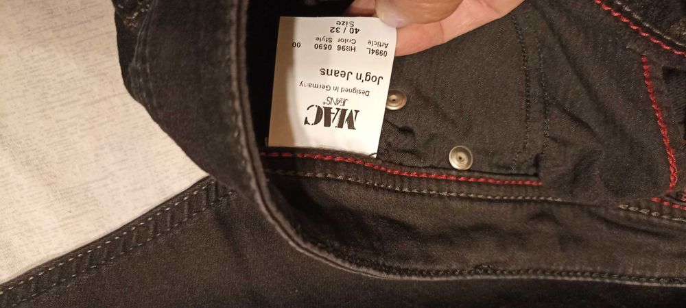 Черни дънки MAC JEANS