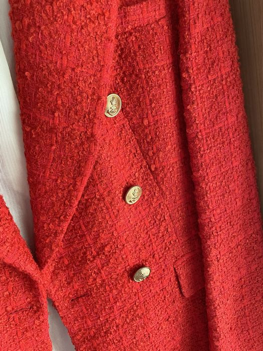 Vand sacou Zara boucle