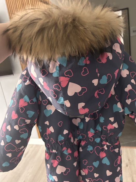 Зимний комбинезон для девочки, размер 86