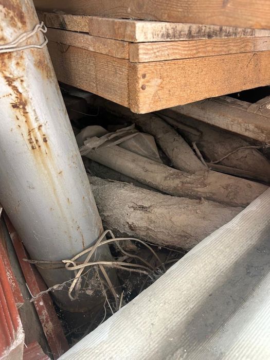 Дрова сухие под навесом