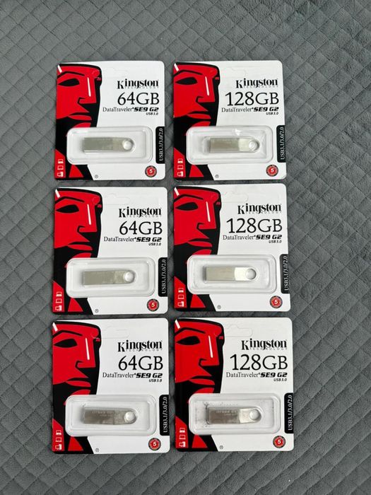 Флешки Kingston 64/128 Гб (Оригинал)