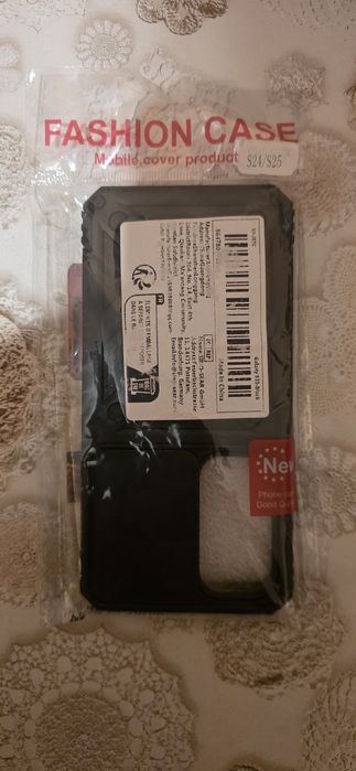 Husa Samsung S24, S25 cu protectie camere si inel