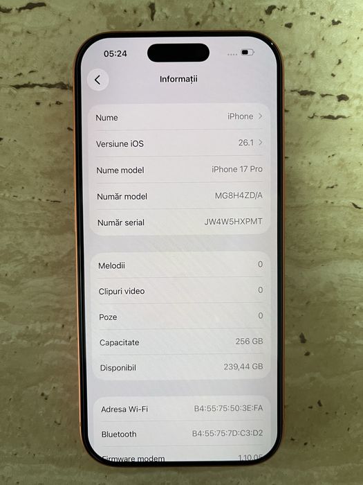 Iphone 17 Pro Orange