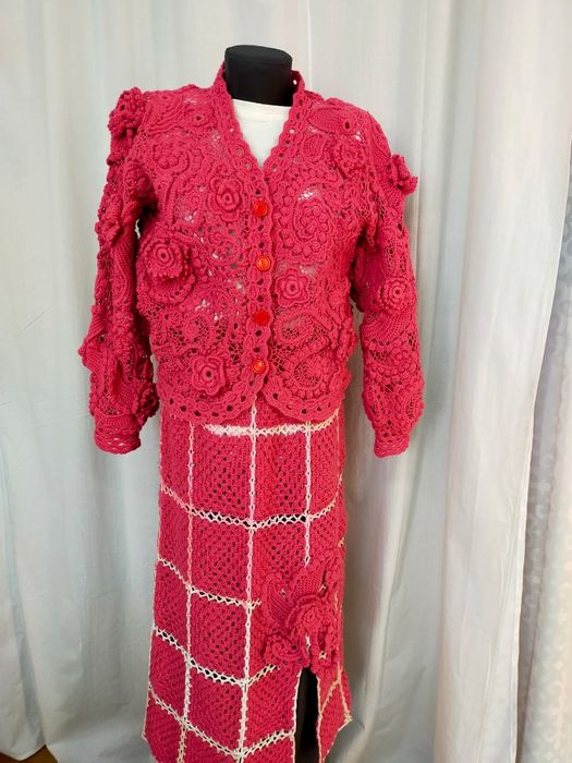 Одежда вязаная ручной работы крючком